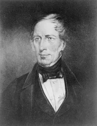 Porträtt av Charles Sturt (1795-1869) vid 54 års ålder